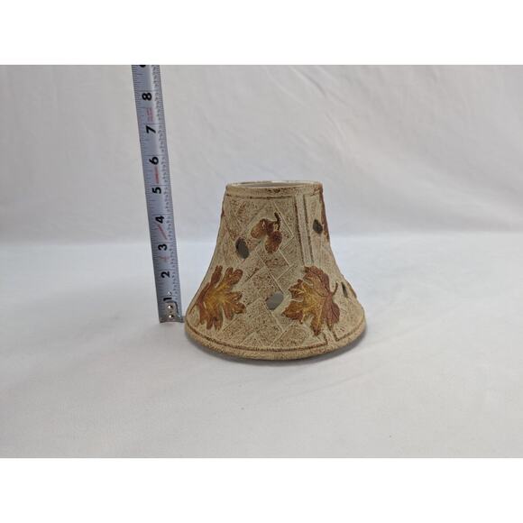 Yankee Candle Ceramic Shade Autumn Leaves Topper - Picture 16 of 16